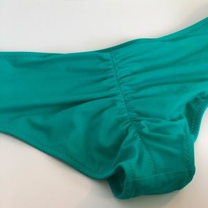 Victoria’s Secret Ruched Mini Bikini Bottom (Teal)
